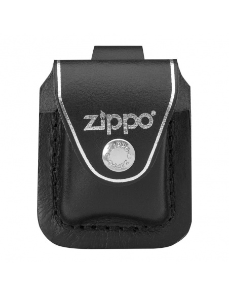 Fekete Zippo bőrtok LPLBK