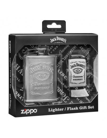 Ajándék szett Zippo öngyújtó + Jack Daniel's flaska 49080