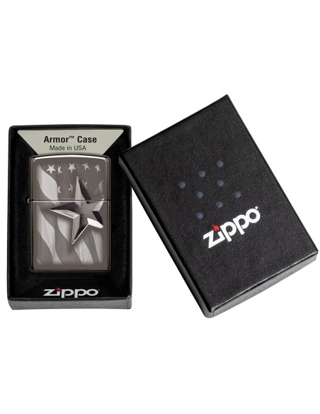 Zippo 49350 Armor Retro Star öngyújtó