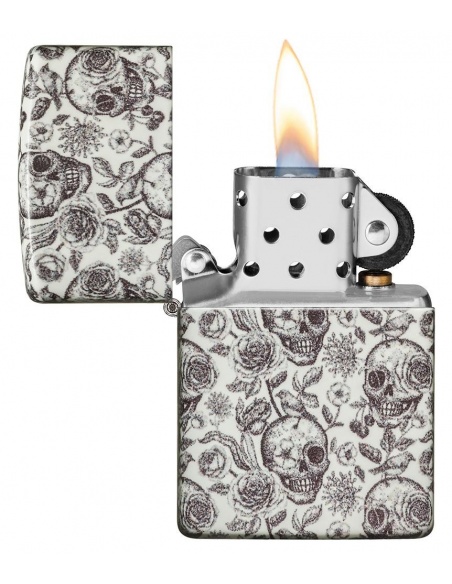 Zippo 49458 Glow in the Dark Skulls öngyújtó