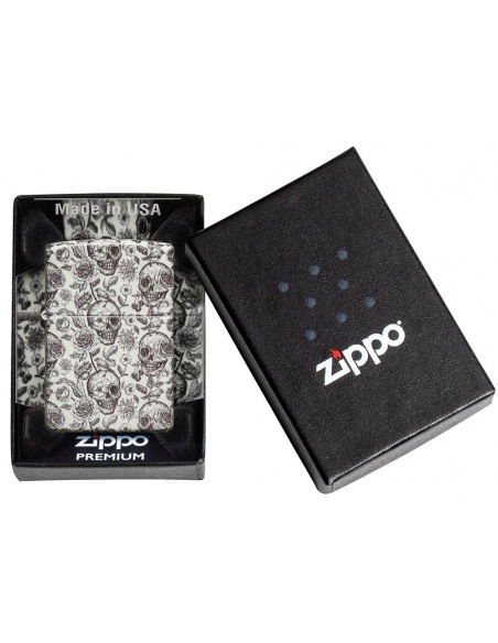 Zippo 49458 Glow in the Dark Skulls öngyújtó