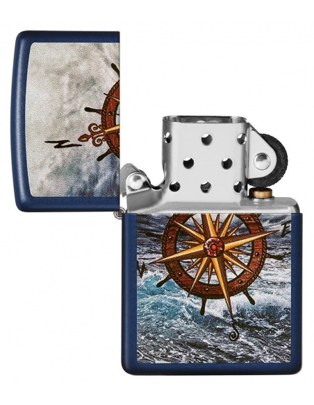 Zippo 49408 Nautical Compass and Stormy Seas öngyújtó