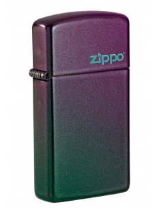 Zippo 49267ZL Slim Iridescent Zippo Logo öngyújtó