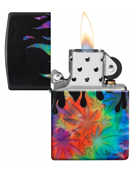 Zippo 49534 Colorful Marijuana Leaf öngyújtó