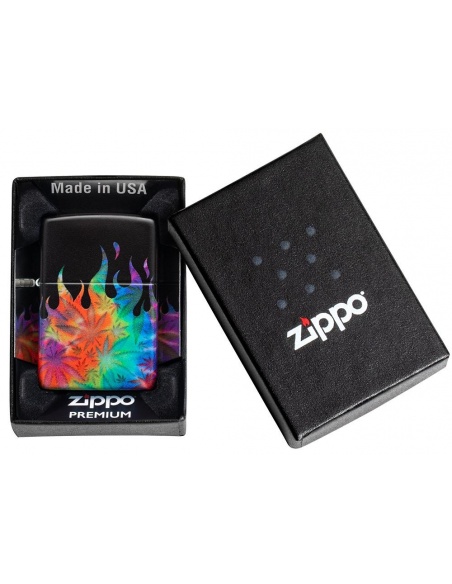 Zippo 49534 Colorful Marijuana Leaf öngyújtó