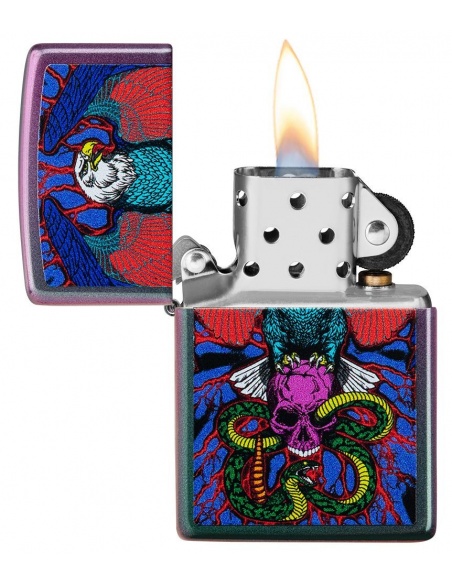 Zippo 49600 Eagle Snake Skull öngyújtó