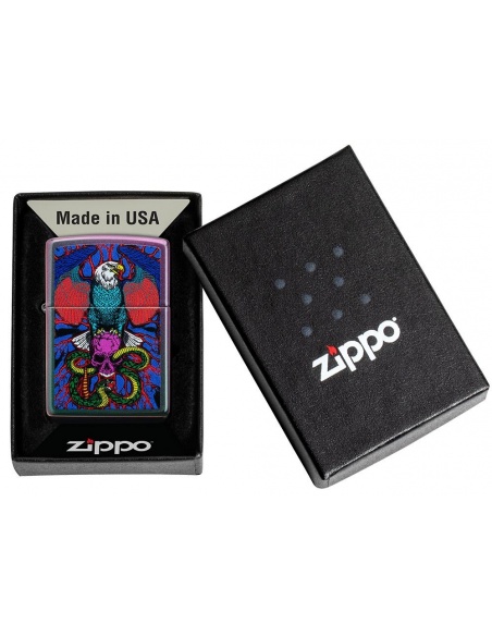 Zippo 49600 Eagle Snake Skull öngyújtó