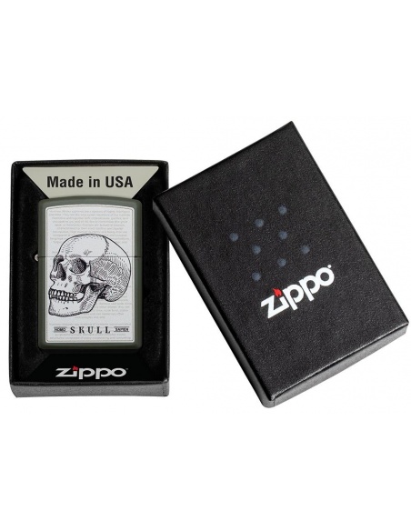 Zippo 49602 Skull Page öngyújtó