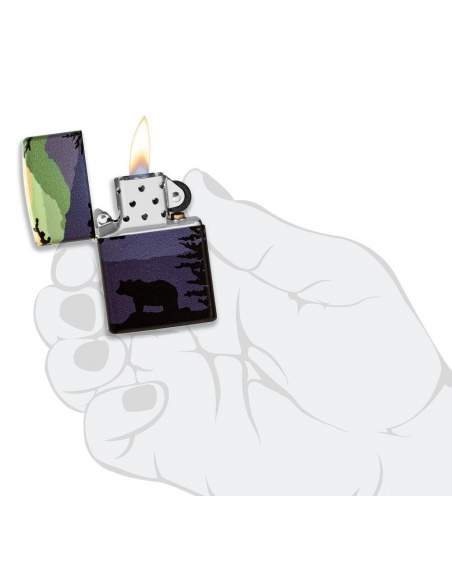 Zippo 49482 Bear Landscape öngyújtó