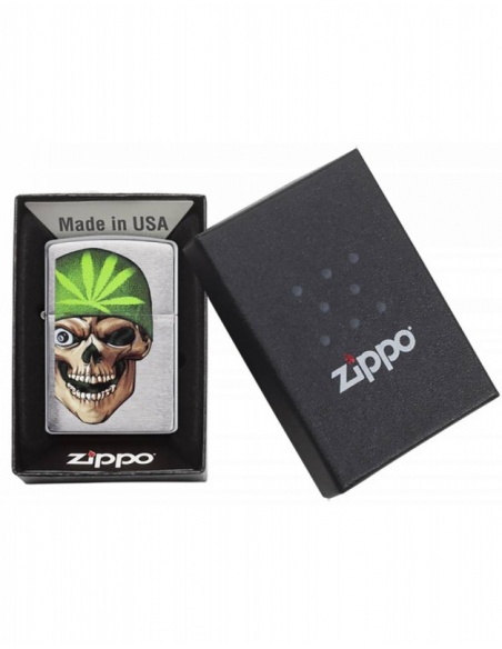 Zippo 200.CI408066 Skull Beanie öngyújtó