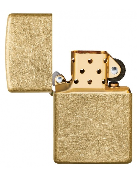 Zippo 49477 Tumbled Brass öngyújtó