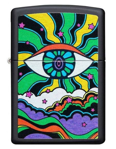 Zippo 49699 Black Light Eye Design öngyújtó