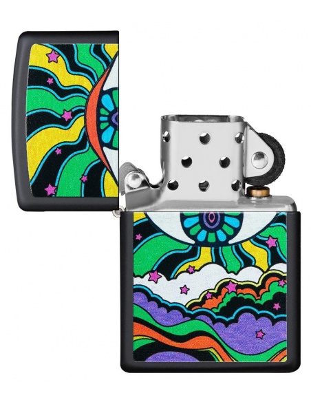 Zippo 49699 Black Light Eye Design öngyújtó