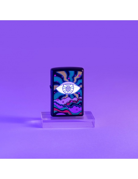 Zippo 49699 Black Light Eye Design öngyújtó