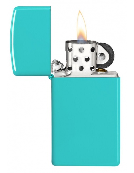 Zippo 49529 Slim Flat Turquoise öngyújtó