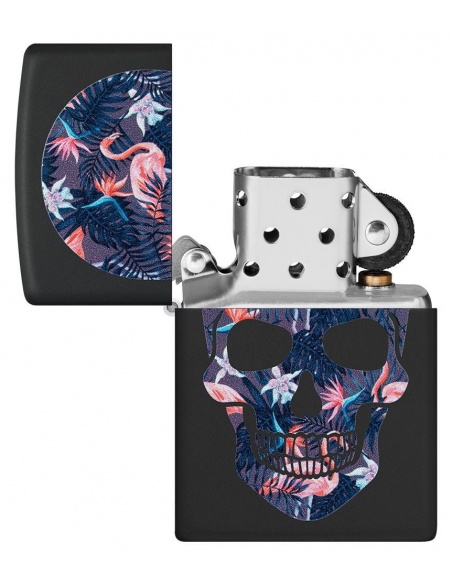 Zippo 49771 Flamingo Skull öngyújtó