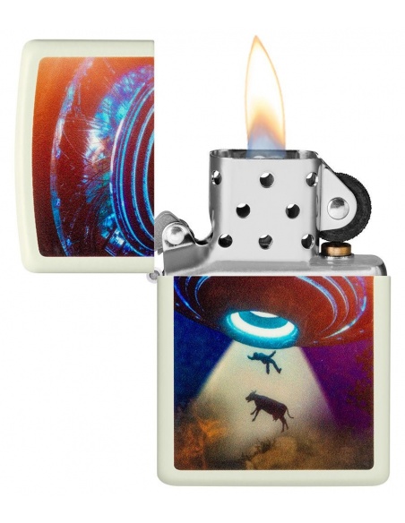 Zippo 49838 UFO Abduction Glow in the Dark öngyújtó