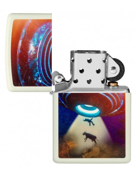 Zippo 49838 UFO Abduction Glow in the Dark öngyújtó