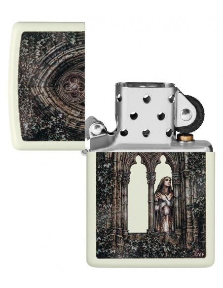 Zippo 49836 Victoria Frances Gothic Lady Glow in the Dark öngyújtó