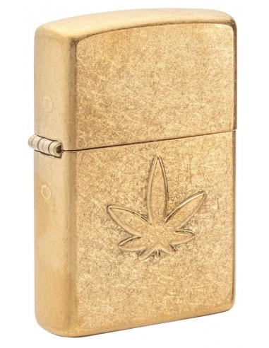 Zippo 49569 Stamped Marijuana Leaf öngyújtó