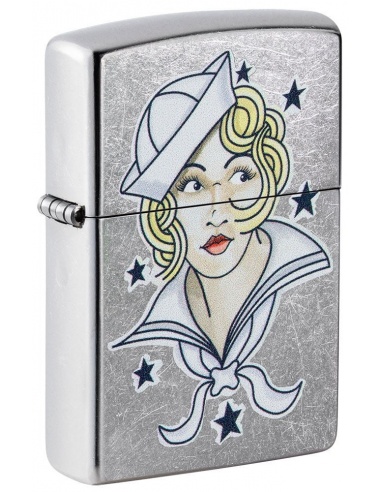 Zippo 49789 Sailor Girl Tattoo öngyújtó