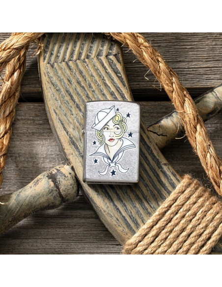 Zippo 49789 Sailor Girl Tattoo öngyújtó