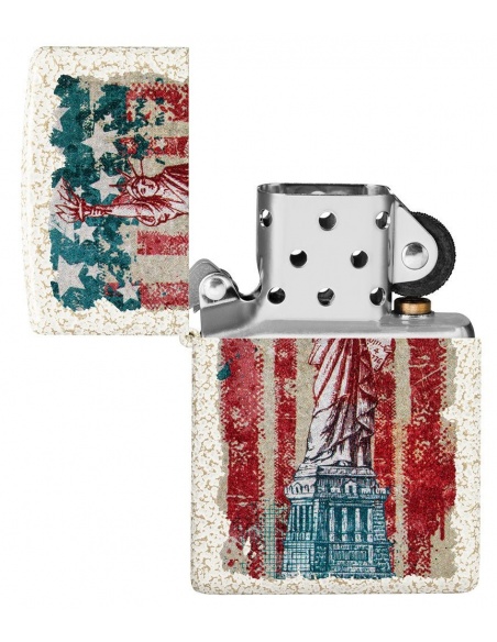 Zippo 49782 Statue of Liberty and USA Flag öngyújtó