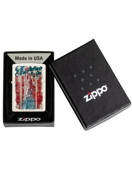 Zippo 49782 Statue of Liberty and USA Flag öngyújtó