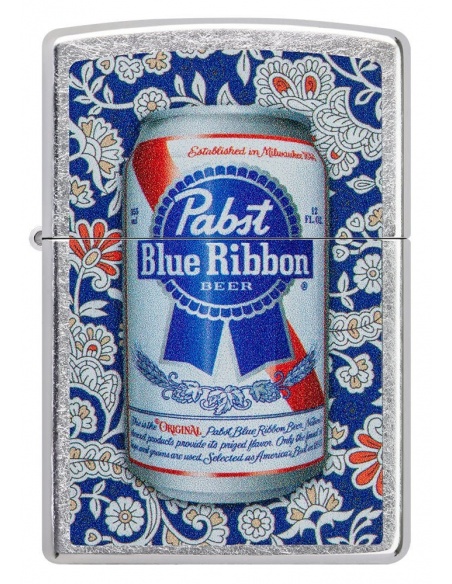 Zippo 49821 Pabst Blue Ribbon Floral Can öngyújtó