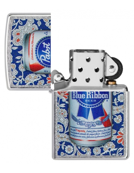 Zippo 49821 Pabst Blue Ribbon Floral Can öngyújtó