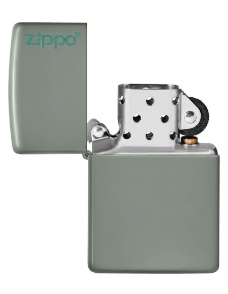 Zippo 49843ZL Classic Sage Green with Zippo Logo öngyújtó