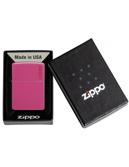 Zippo 49846ZL Classic Frequency Hot Pink with Zippo Logo öngyújtó