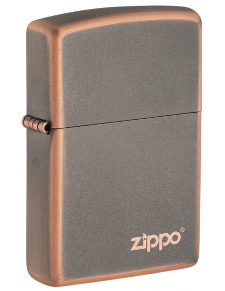 Zippo 49839ZL Classic Rustic Bronze with Zippo Logo öngyújtó