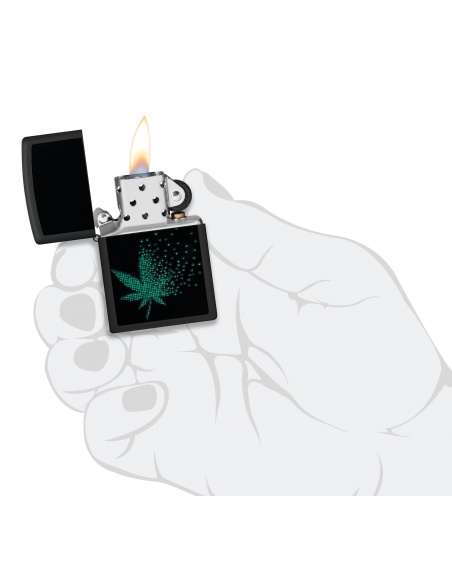 Zippo 48677 Pixel Cannabis öngyújtó
