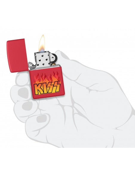 Zippo 48642 KISS - Blazing Logo öngyújtó