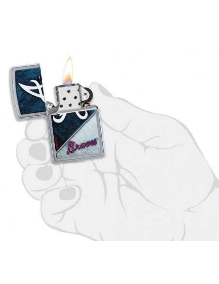 Zippo 49723 MLB Atlanta Braves öngyújtó