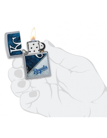 Zippo 49733 MLB Kansas City Royals öngyújtó