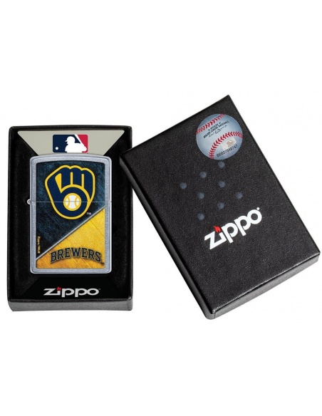 Zippo 49739 MLB Milwaukee Brewers öngyújtó