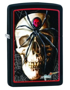 Zippo 28627 Black Widow Skull öngyújtó