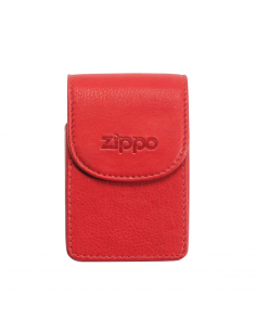 Piros bőr Zippo tubákdoboz 2005407