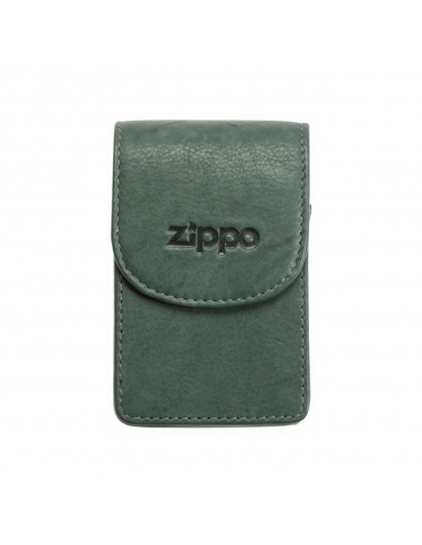 Zöld bőr Zippo tubákdoboz 2005410