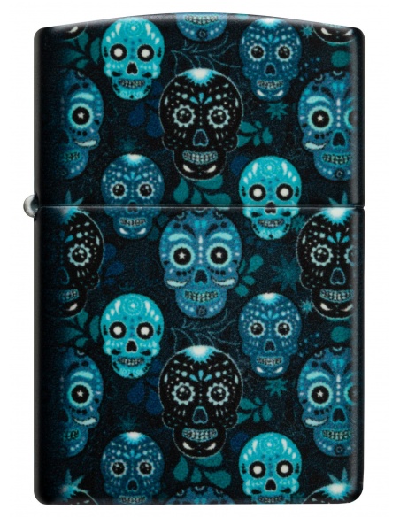 Zippo 46017 Sugar Skull - Glow-in-the-Dark öngyújtó