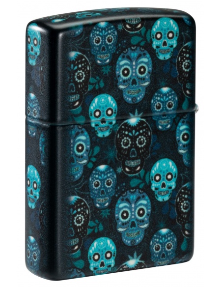 Zippo 46017 Sugar Skull - Glow-in-the-Dark öngyújtó