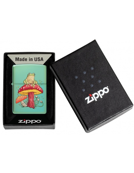 Zippo 48973 Mystical Frog & Mushroom öngyújtó