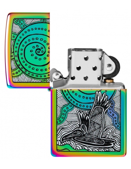 Zippo 48964 John Gumbula Turtle and Tropical Bird öngyújtó