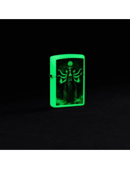 Zippo 48950 Victoria Frances Hecate Goddess of Sorcery - Glow-in-the-Dark öngyújtó