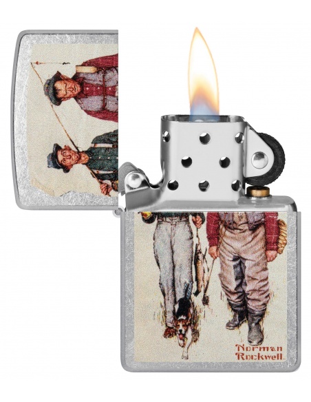 Zippo 48987 Norman Rockwell Fishermen öngyújtó