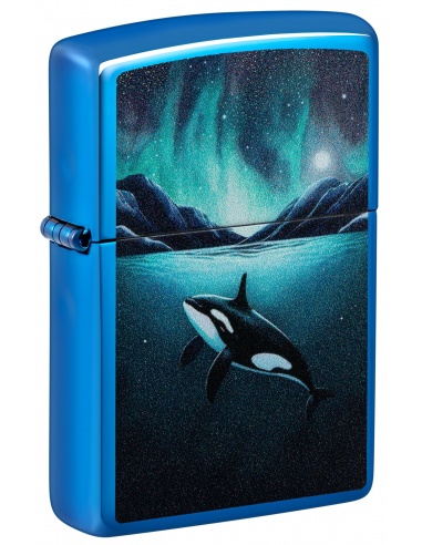 Zippo 48984 Orca under Aurora Borealis öngyújtó