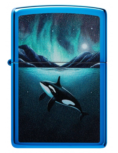 Zippo 48984 Orca under Aurora Borealis öngyújtó