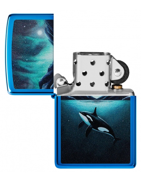 Zippo 48984 Orca under Aurora Borealis öngyújtó